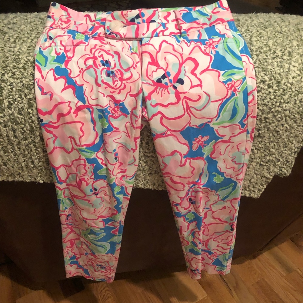 Lilly Pulitzer Crop Capri Pants